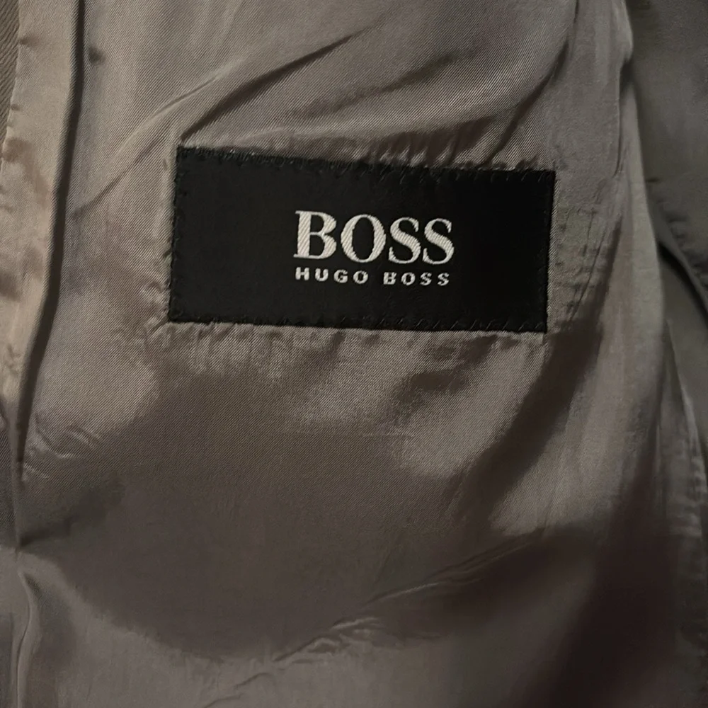 Hugo Boss DaVinci Lucca Blazer Suit Jacket Size 42R Virgin Wool Super 100